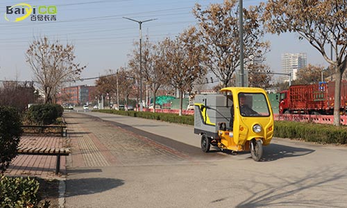 環(huán)衛(wèi)三輪高壓清洗車，廠區(qū)防疫消毒好幫手