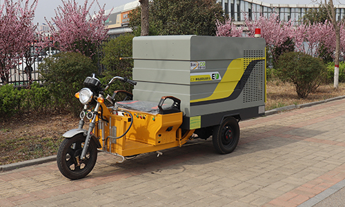 三輪電動高壓清洗車，小吃街清洗神器