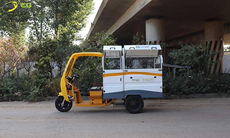 純電動三輪垃圾清運(yùn)車
