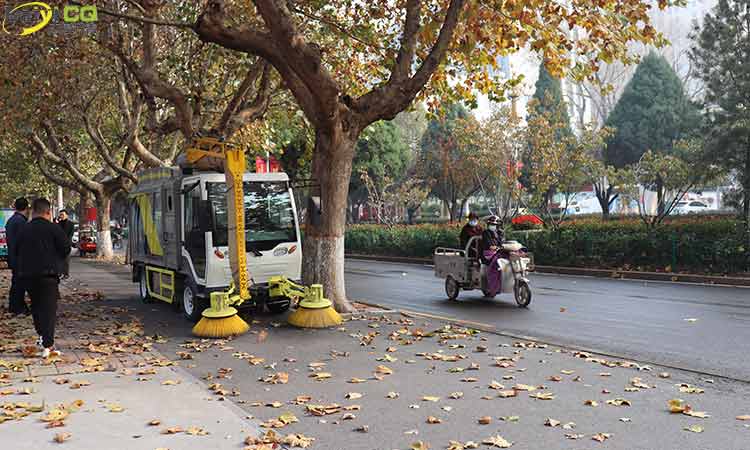多功能樹(shù)葉收集車