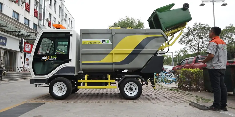 物業(yè)用垃圾車，物業(yè)垃圾車，后裝式垃圾清運車，垃圾清運車