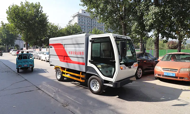 四分類八桶垃圾車有何妙用？解決市政、物業(yè)小區(qū)垃圾分類轉運難題真的有效嗎？