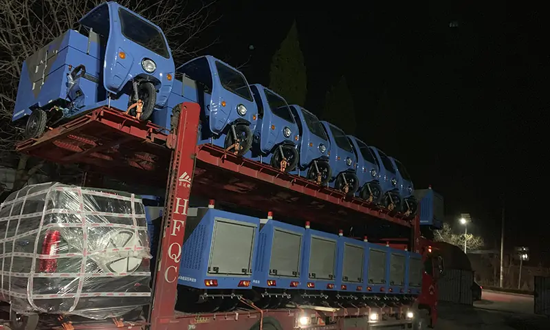 小型高壓清洗車發(fā)貨實(shí)拍！助力北京環(huán)衛(wèi)，共建美好生活環(huán)境！