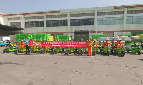 交付現(xiàn)場！現(xiàn)場培訓(xùn)環(huán)衛(wèi)工人！手把手教會！