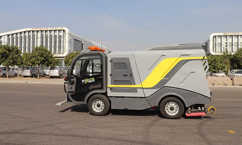 純電動深度清潔車：革新環(huán)境清潔方式的未來之路，深度清潔，以克論凈！