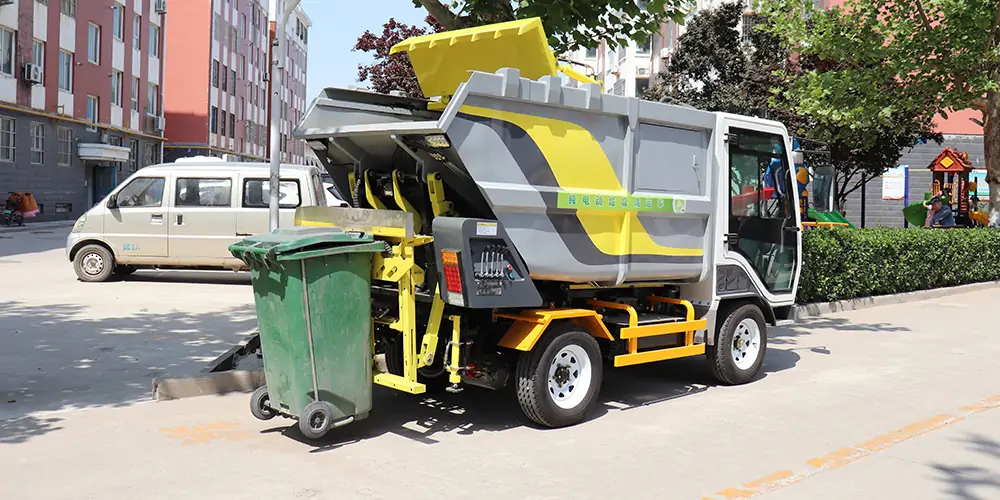 自卸式垃圾車 環(huán)衛(wèi)車?yán)?電動垃圾車 掛桶垃圾車 三輪垃圾車