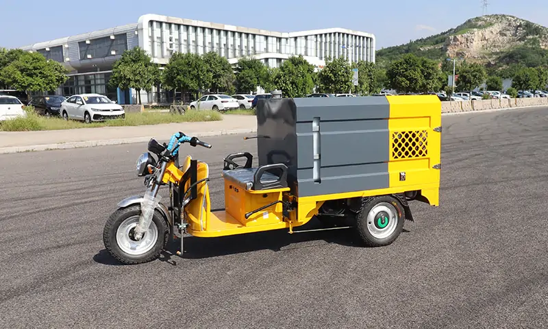 高效清潔，綠色環(huán)保：三輪多功能高壓清洗車