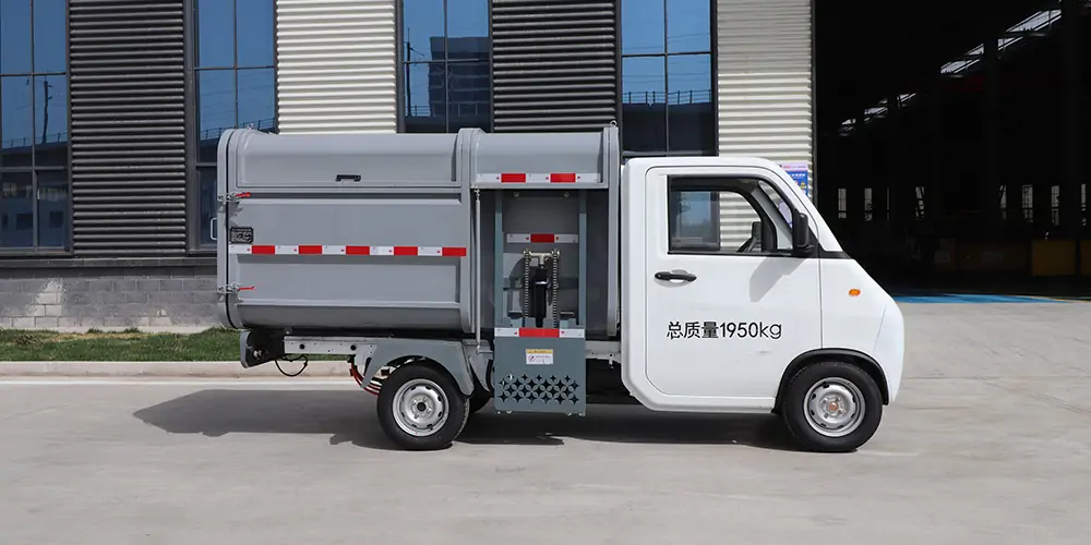 新能源側(cè)裝垃圾車，垃圾車，純電動(dòng)垃圾車，垃圾清運(yùn)車