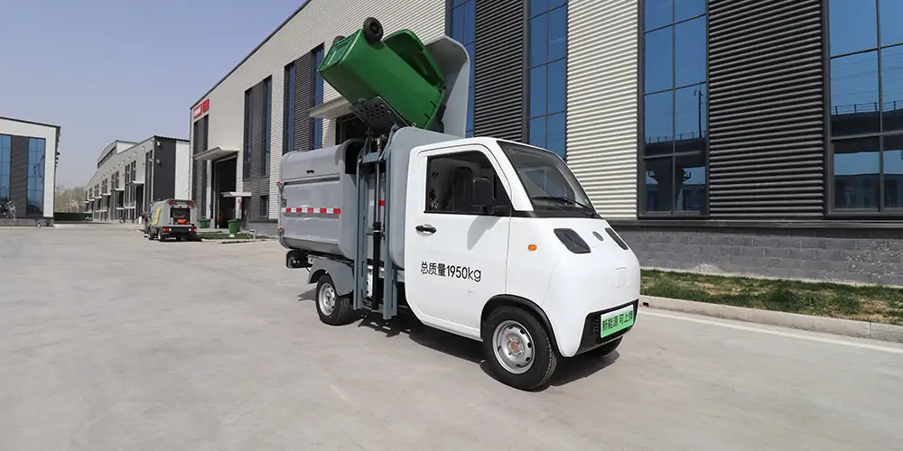 新能源側(cè)裝垃圾車，垃圾車，純電動(dòng)垃圾車，垃圾清運(yùn)車