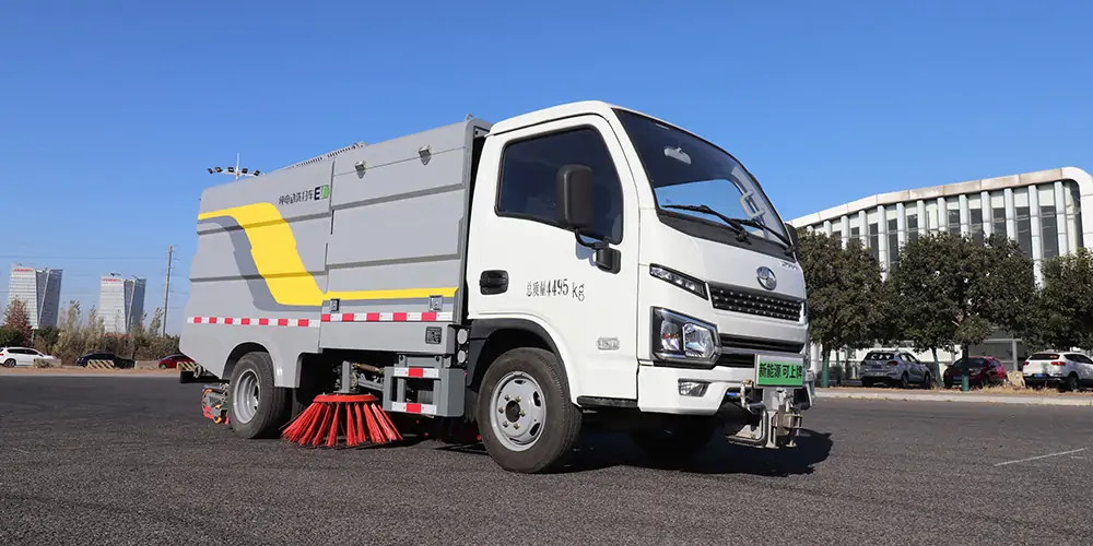新能源洗掃車，洗掃車，小型洗掃車，純電動(dòng)洗掃車