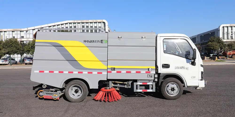 新能源洗掃車，洗掃車，小型洗掃車，純電動(dòng)洗掃車