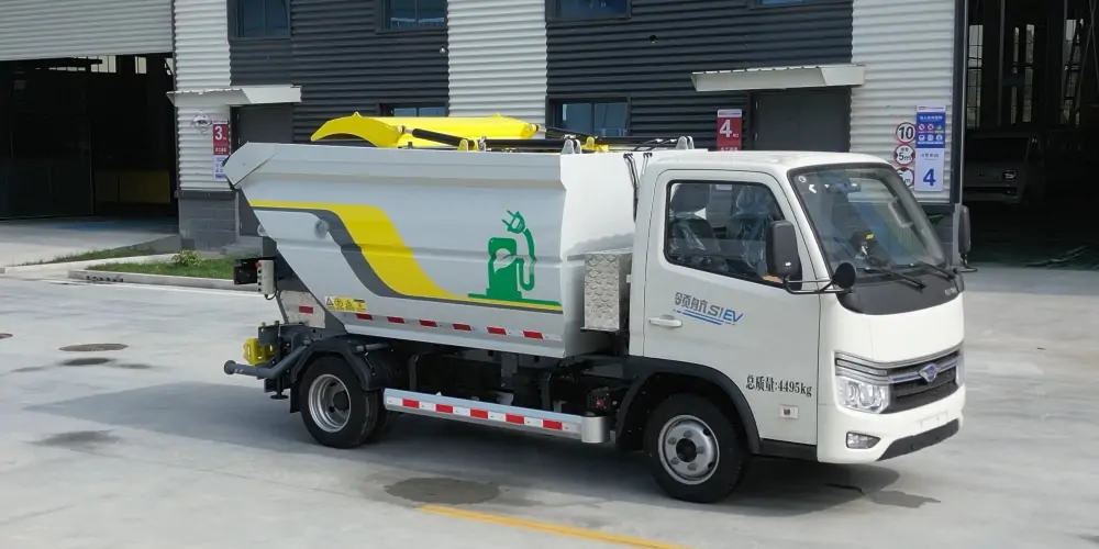 新能源后裝式垃圾車，純電動(dòng)垃圾車，電動(dòng)垃圾車，小型垃圾車
